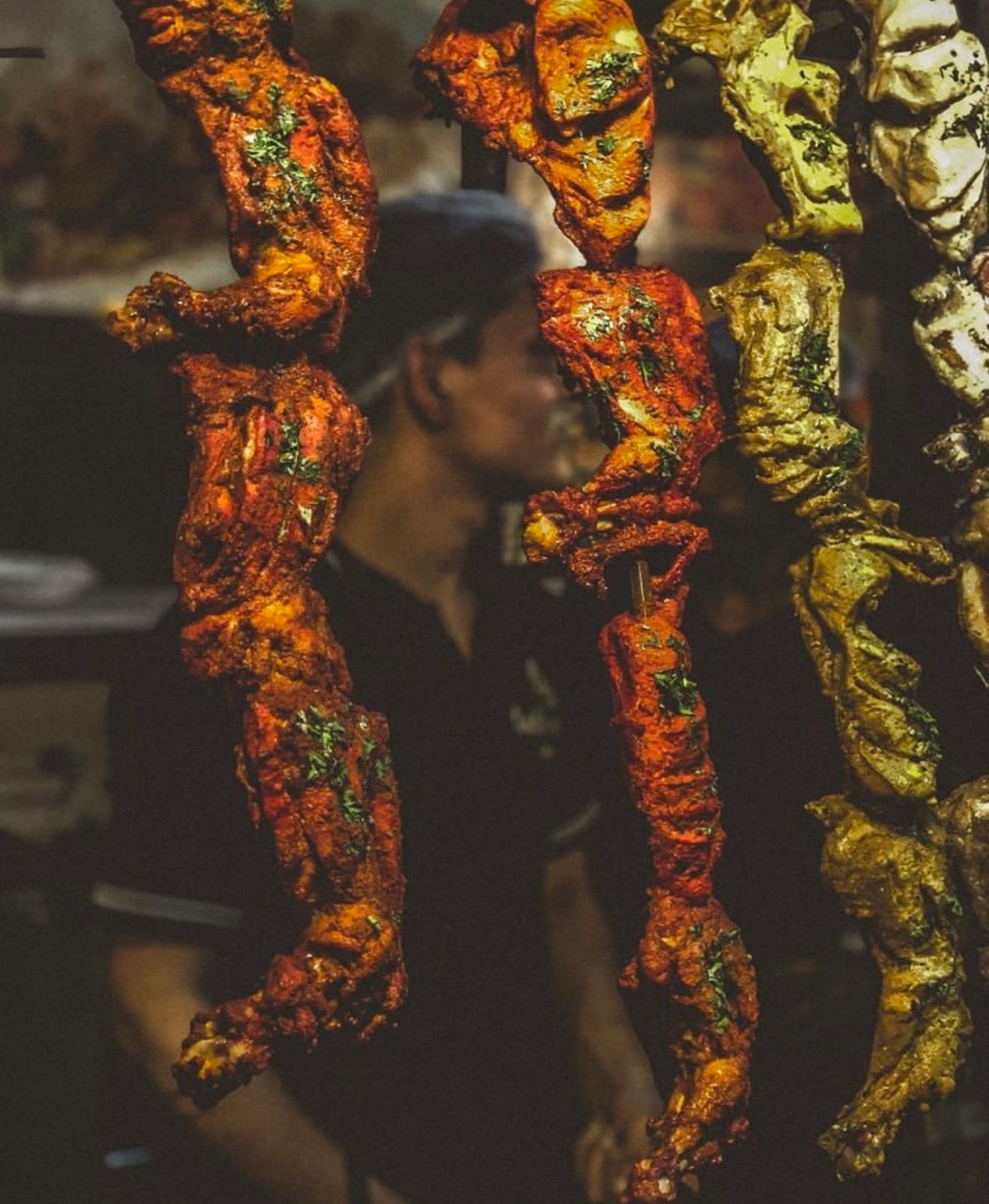 Tandoori Chicken and Kebabs at Angel Indian Restaurant Jackson Heights Queens